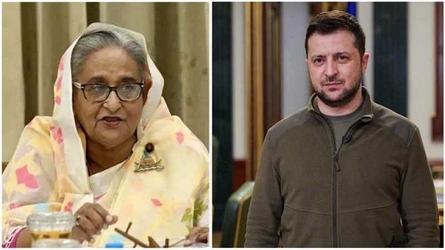 শেখ হাসিনার সঙ্গে বৈঠক করতে চান জেলেনস্কি