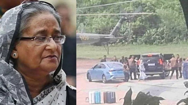 ৪ আগস্ট রাতেই শেখ হাসিনার ভাগ্য নির্ধারিত হয়, তবুও ছিলেন অনড়