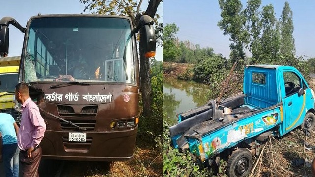 লোহাগাড়ায় বিজিবির বাস ও লেগুনার সংঘর্ষে নিহত ৩