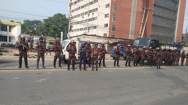 ২৭ প্লাটুন বিজিবি মোতায়েন