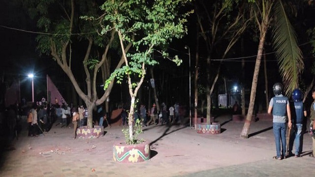 হাবিপ্রবিতে ছাত্রলীগের দুই গ্রুপের সংঘর্ষ, আহত অন্তত ৪০