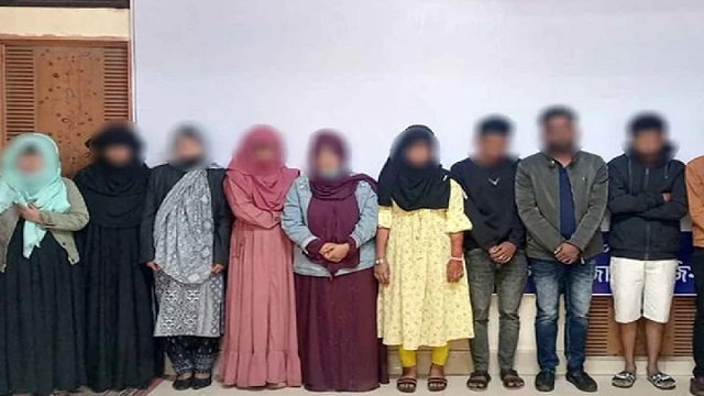 কক্সবাজারে হোটেলে অসামাজিক কার্যকলাপ, আটক ১৩