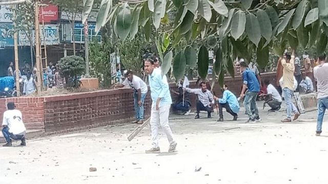 নারায়ণগঞ্জে পুলিশের সঙ্গে বিএনপির সংঘর্ষ, আহত ২০