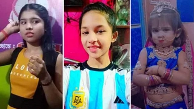না ফেরার দেশে দগ্ধ তিন মেয়ে, বাকরুদ্ধ বাবা-মা