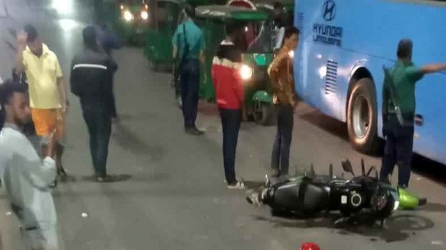 ইস্কাটনে নিহত দুই মোটরসাইকেল আরোহী