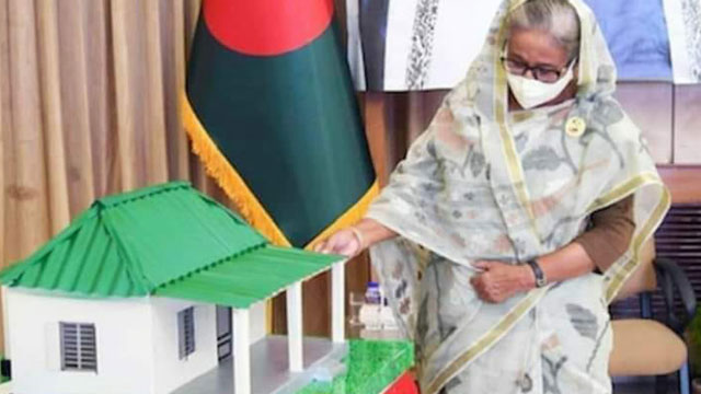 মুজিববর্ষ উপলক্ষে ঘর পেয়েছে প্রায় ৭০ হাজার পরিবার