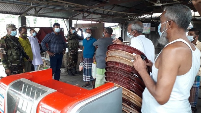 শিবচরে ১১ জনকে অর্থদণ্ড