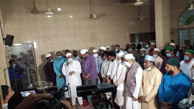 এটিএম শামসুজ্জামানের প্রথম জানাজা সম্পন্ন