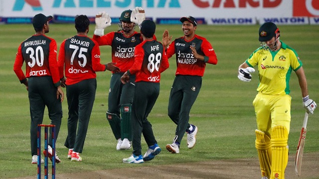 অস্ট্রেলিয়ার বিপক্ষে ঐতিহাসিক জয় বাংলাদেশের 