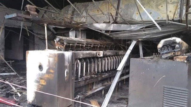 আগুনে পুড়লো বিএনপি সভাপতির স্পিনিং মিল