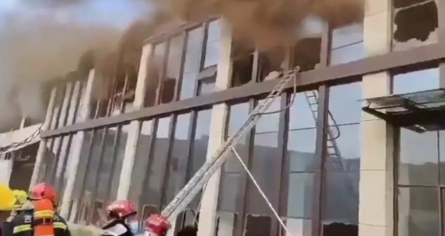 চীনে গুদামে আগুন লেগে ১৪ জন নিহত 