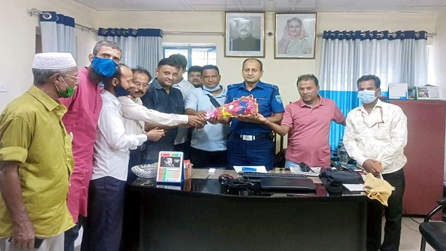 ঘোড়াঘাটে নবাগত ওসির সাথে মতবিনিময় সভা