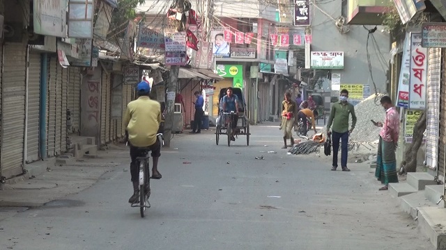 গোপালগঞ্জে শুরু হয়েছে ৭ দিনের লকডাউন