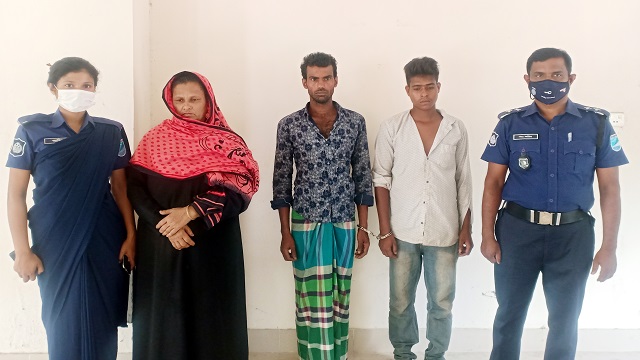 কোটালীপাড়ায় যৌতুক মামলার আসামীসহ ৩জন গ্রেফতার