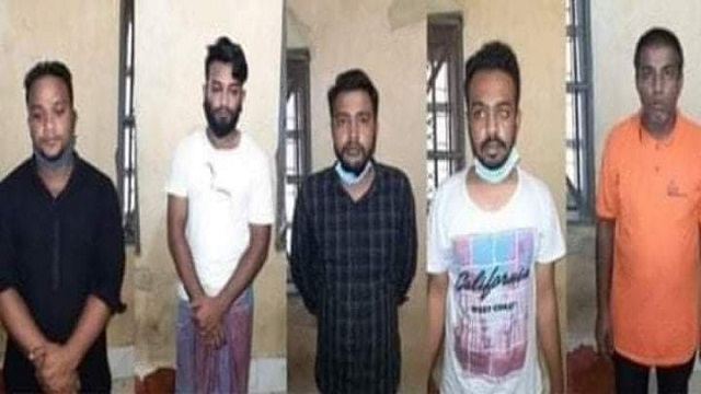 লক্ষ্মীপুরে সাংবাদিক পরিচয়ে চাঁদাবাজি, মৎস কর্মকর্তা, ছাত্রলীগ নেতাসহ আটক ৫