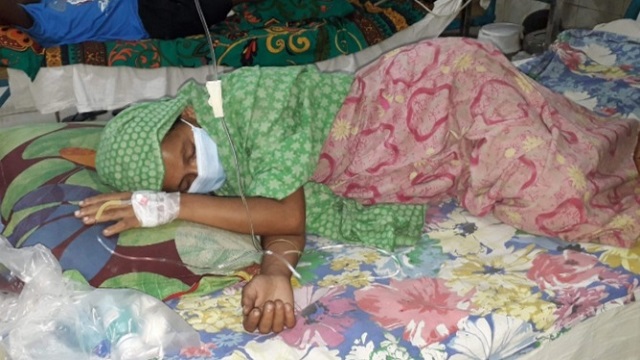 গর্ভবতী নারীসহ চার জনকে কুপিয়ে  জখম