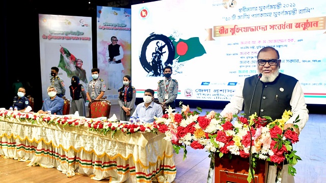 স্বাধীনতা বিরোধীদের সকল ষড়যন্ত্র প্রতিহত করা হবে : মুক্তিযুদ্ধ মন্ত্রী