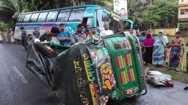 ময়মনসিংহে বাস-সিএনজি সংঘর্ষে শিশুসহ নিহত ৭