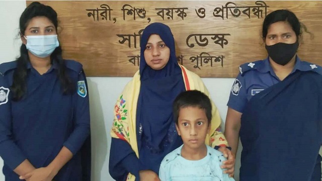 নীলফামারীতে অপহরণের ৬ মাস পর মা-শিশুকে উদ্ধার করলো পুলিশ