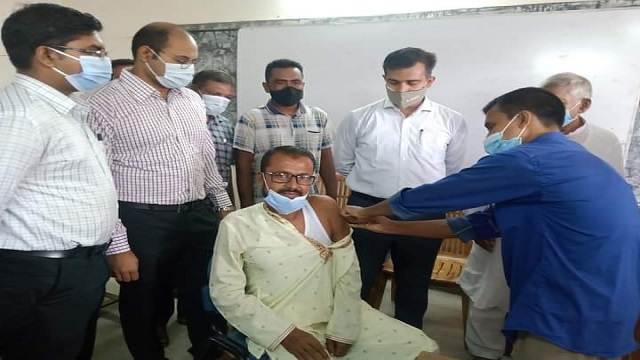 মান্দায় করোনার গণটিকার পরিক্ষামূলক কার্যক্রম অনুষ্ঠিত