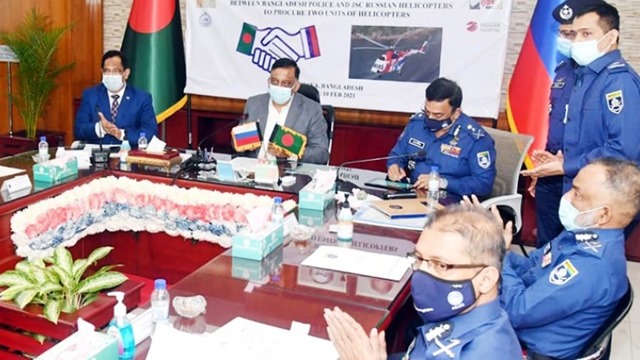 পুলিশে যুক্ত হচ্ছে দুটি অত্যাধুনিক হেলিকপ্টার