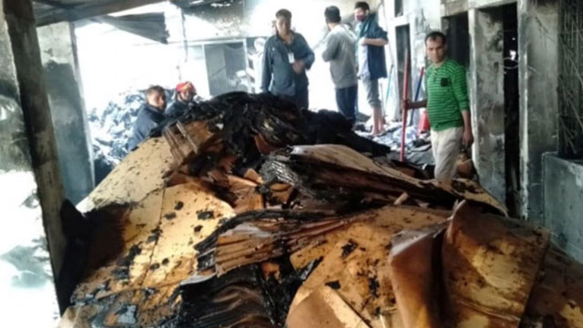রাজধানীর পোশাক কারখানায় আগুনে কোটি টাকার ক্ষতি