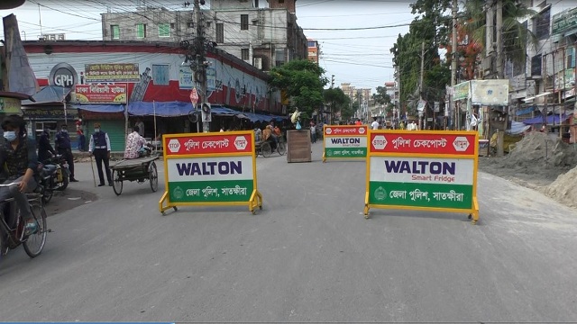 সাতক্ষীরায় লকডাউনের মধ্যেও করোনা সংক্রমণ বৃদ্ধি 