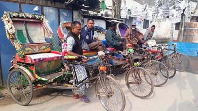 সৈয়দপুরে লকডাউনকে পুঁজি করে রিক্সা-অটোরিক্সা ভাড়া নিয়ে নৈরাজ্য