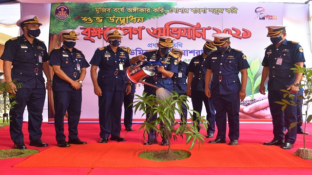 জাতীয় বৃক্ষরোপণ অভিযান- ২০২১ এর উদ্বোধন