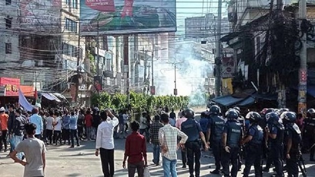 পদযাত্রায় ত্রিমুখী সংঘর্ষ, বিএনপির ২ হাজার নেতাকর্মীর বিরুদ্ধে মামলা
