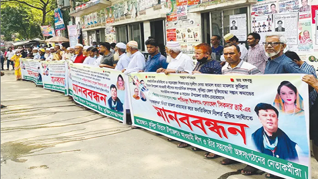নির্বাচন থেকে সরাতে হত্যা মামলায় ফাঁসানোর অভিযোগ