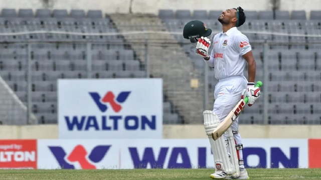 ওয়ানডে মেজাজে শান্তর দারুণ সেঞ্চুরি