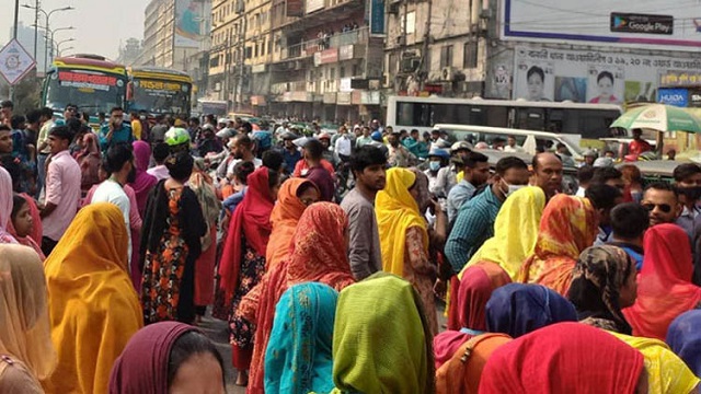 দুই ঘণ্টা পর বনানীতে যান চলাচল স্বাভাবিক