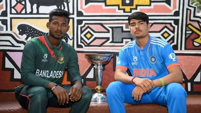 ভারতের বিপক্ষে টস জিতে ফিল্ডিংয়ে বাংলাদেশের যুবারা