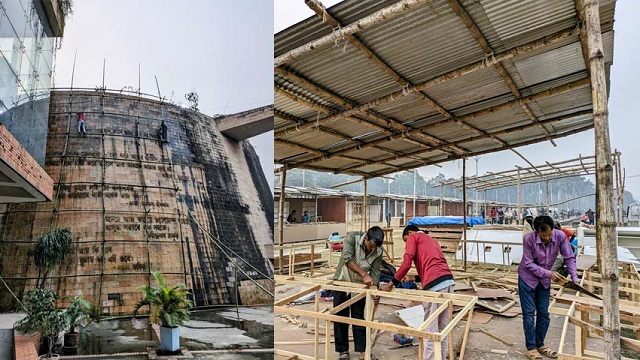 বইমেলা শুরু বৃহস্পতিবার, শেষ মুহুর্তের প্রস্তুতি চলছে
