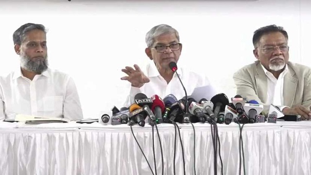 শেখ হাসিনার সঙ্গে সংলাপ করবে না বিএনপি