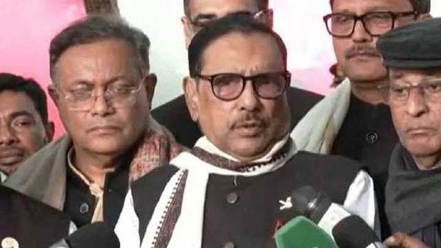 বিরোধীরা মনে করেছে কম্বোডিয়ার মতো নিষেধাজ্ঞা আসবে: ওবায়দুল কাদের