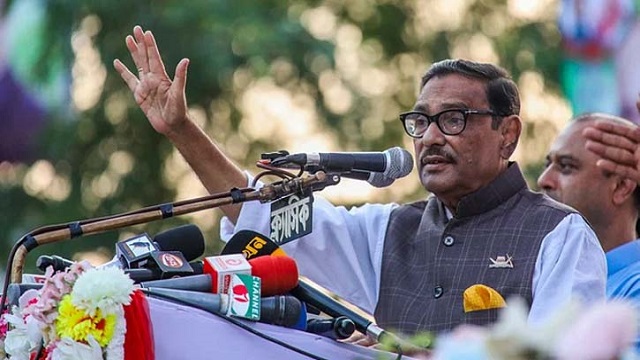ক্ষমতার জন্য অস্থির হয়ে গেছে বিএনপি: ওবায়দুল কাদের