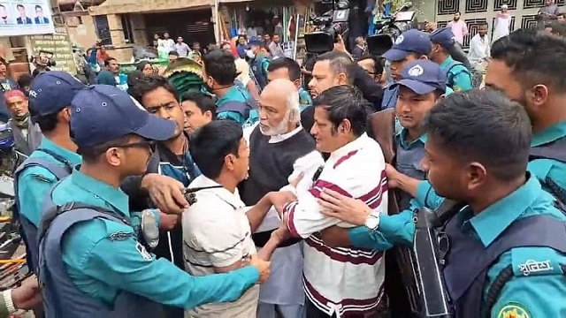 উত্তরা থেকে ড. মঈন খান আটক