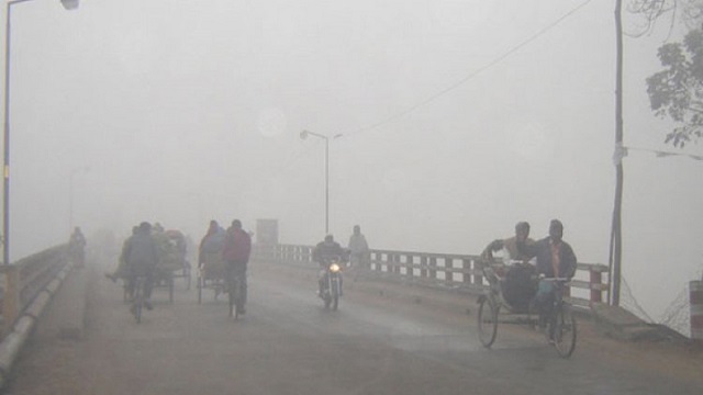 উত্তরাঞ্চল কাঁপছে শীতে, তাপমাত্রা ১১.৮ ডিগ্রি