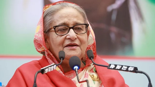 বিকালে ৬ জেলার নির্বাচনি জনসভায় বক্তব্য দেবেন শেখ হাসিনা
