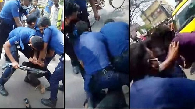 লকডাউনে যুবকের সঙ্গে হাতাহাতি, এসআইসহ ৩ সদস্য প্রত্যাহার