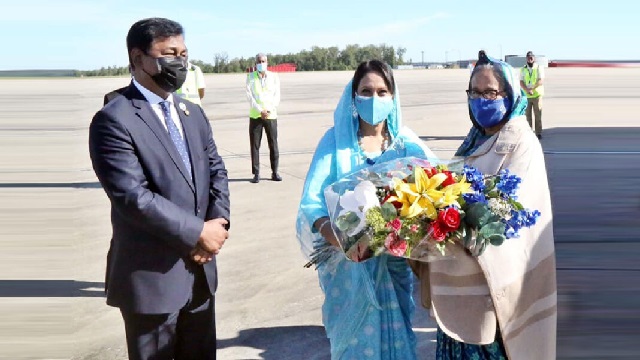 নিউইয়র্ক থেকে ওয়াশিংটনে প্রধানমন্ত্রী