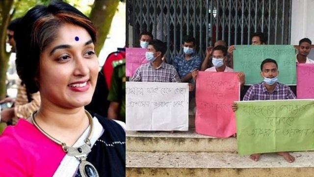 শিক্ষামন্ত্রীর আশ্বাসে রবীন্দ্র বিশ্ববিদ্যালয়ের আন্দোলন স্থগিত