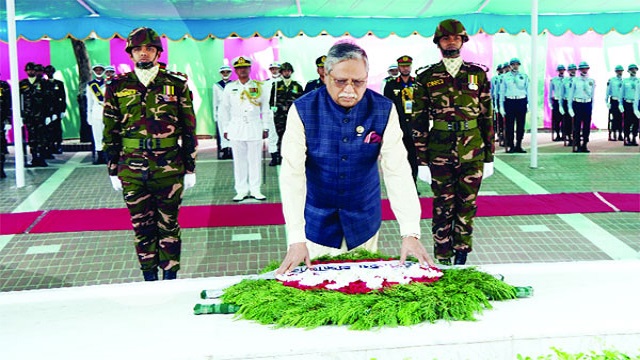 বঙ্গবন্ধুর সমাধিস্থল আজ তীর্থস্থানে পরিণত হয়েছে : রাষ্ট্রপতি