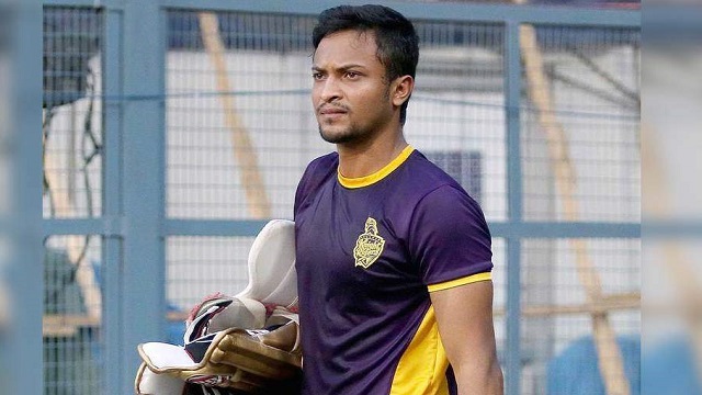 অবশেষে সাকিব অনুশীলনে