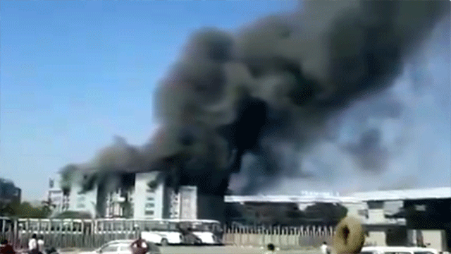 ভারতে করোনার টিকা উৎপাদনকারী প্রতিষ্ঠানে আগুন