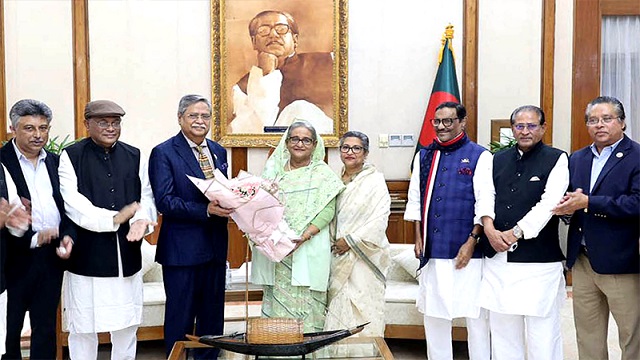 রাষ্ট্রপতি পদপ্রার্থী মো. সাহাবুদ্দিন চুপ্পুকে প্রধানমন্ত্রীর অভিনন্দন