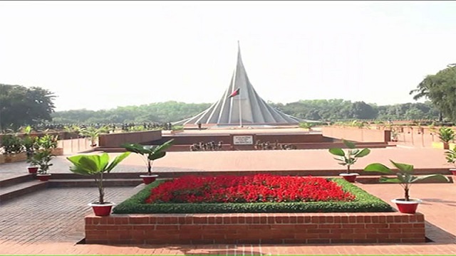 জাতীয় স্মৃতিসৌধে চলছে শেষ মুহূর্তের প্রস্তুতি