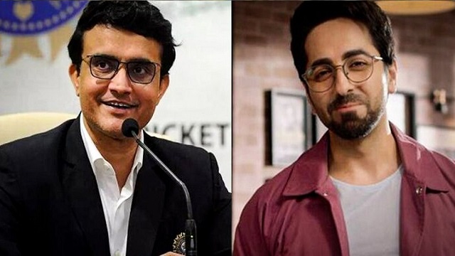 সৌরভের বায়োপিকে প্রধান চরিত্রে থাকছেন আয়ুষ্মান!